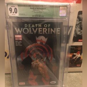 Marvel Comics Death of Wolverine 2014 NYCC Comic Con PSA CGC Grade 9.0